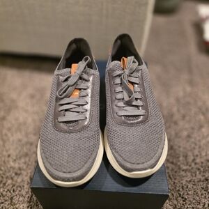 Cole Haan Gray and Orange Men's Sneakers